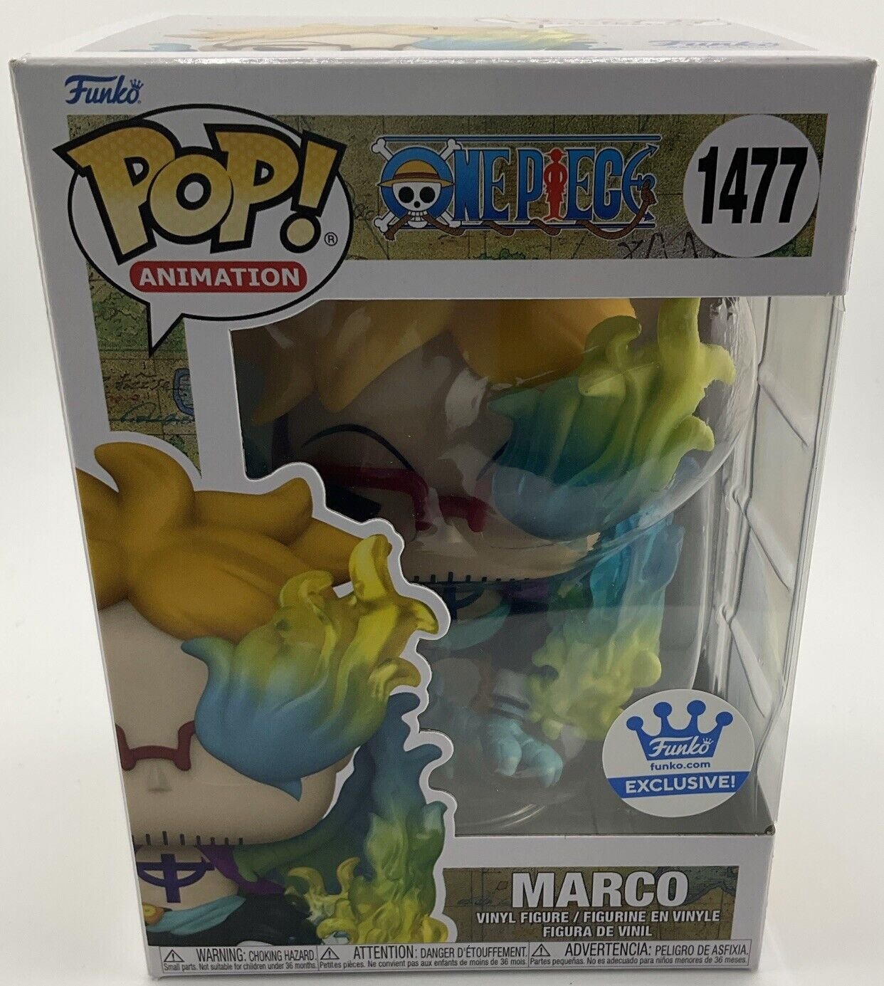 Funko Pop! Vinyl: One Piece - Marco - Funko (Exclusive) #1477