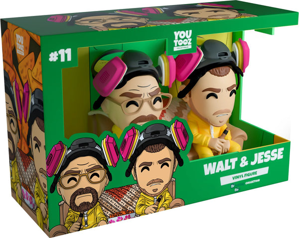 Walt and Jesse Youtooz Breaking Bad Collection - Approx. 4.4" Collectible Vinyl Figure #11 with Window Display Box