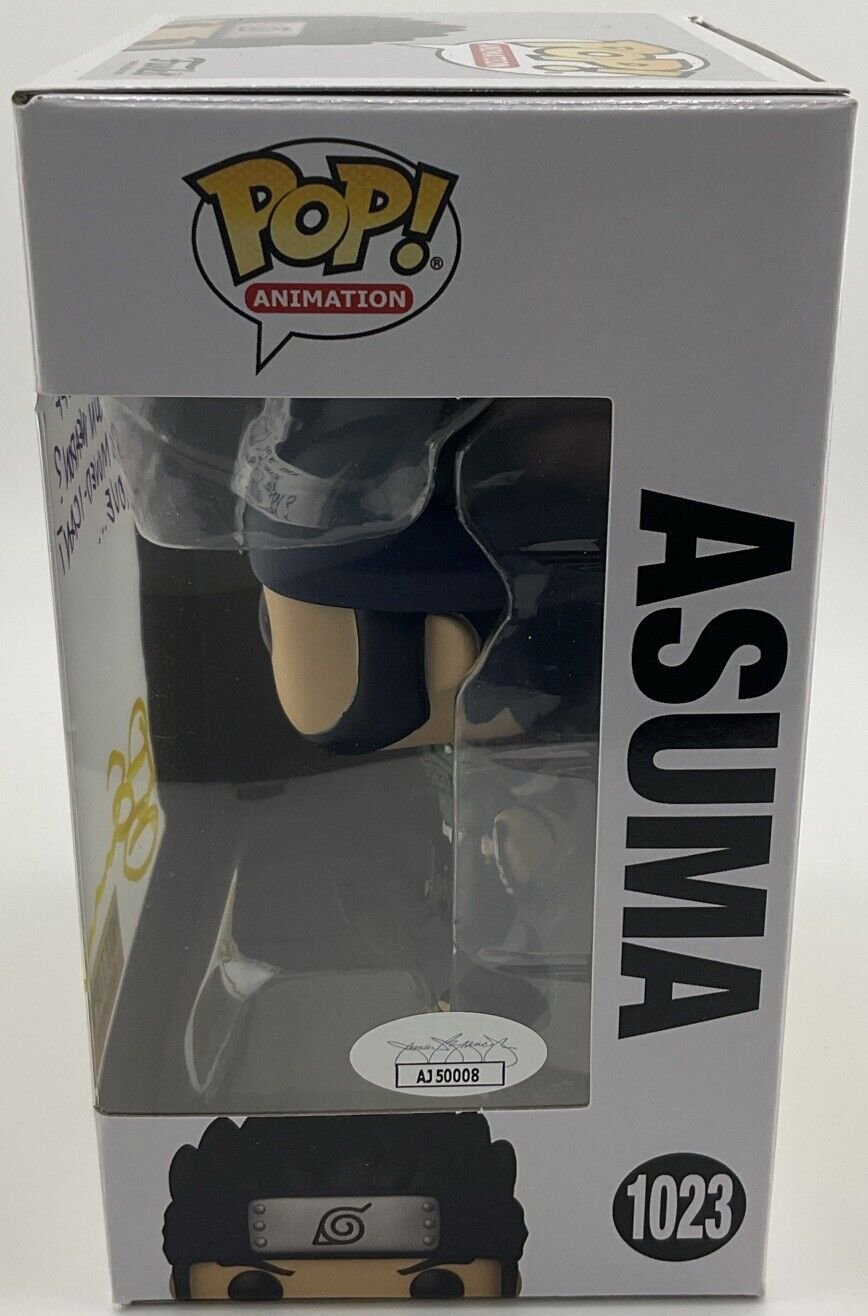 AutoGraphed Asuma #1023 Funko POP! signed by "Doug Erholtz"