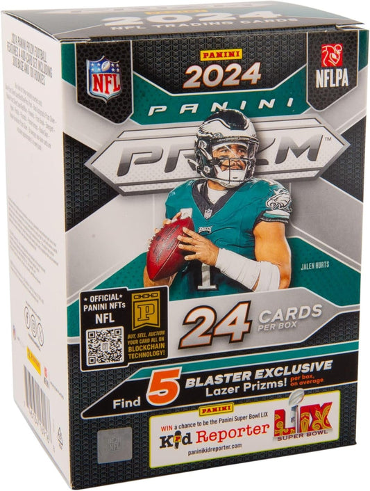 Panini NFL Trading Cards 2024 Blaster Box Contents