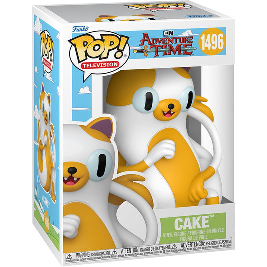 Cake #1496 Funko Pop! Television Adventure Time: Fionna and Cake - Approx. 4 3/4" Collectible Vinyl Figure - Estimated Arrival: Oct. 2025 (PRE-SALE)