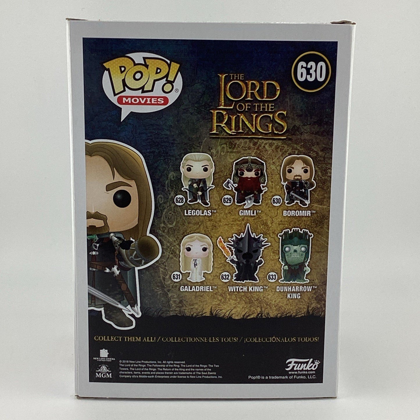 Funko Pop! Vinyl: The Lord of the Rings - Boromir #630