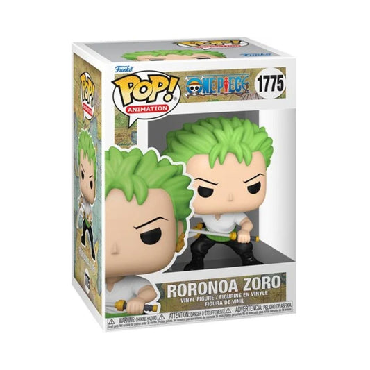 Roronoa Zoro with Sword (2024) Funko Pop! Animation One Piece - Collectible Vinyl Figure #1775 with Window Display Box