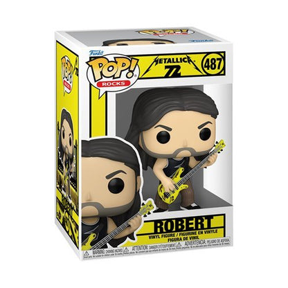 Metallica (72 Seasons) Wave 2 Funko Pop! Rocks - Set of 4 (James #484, Robert #487, Lars #485, and Kirk #486) Collectible Vinyl Figures - Estimated Arrival: Nov. 2025 (PRE-SALE)
