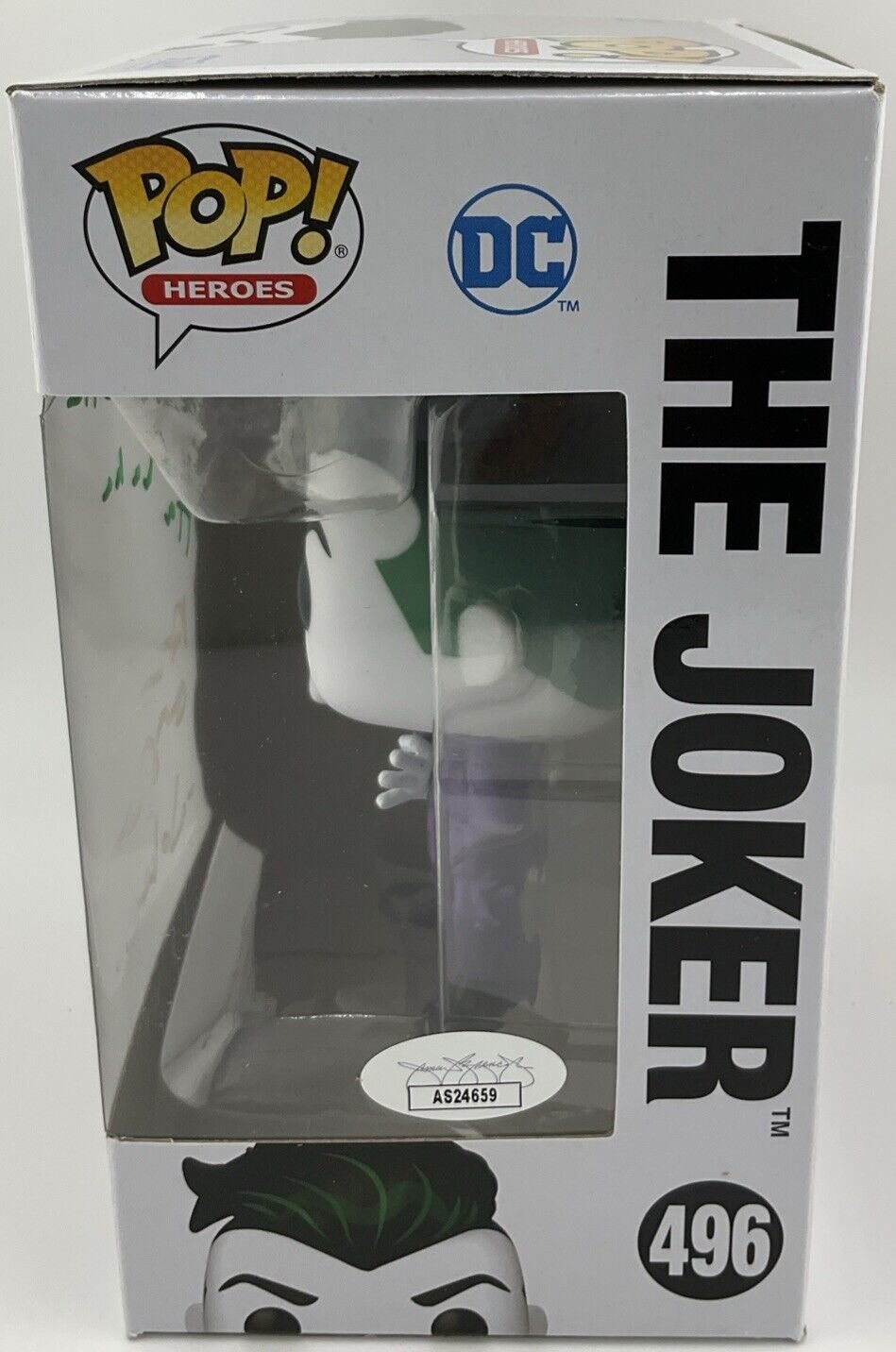 Funko Pop! Vinyl: DC Universe - The Joker #496 Signed By Alan Tudyk