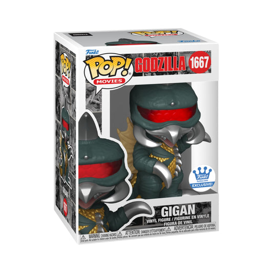 Gigan Funko Pop! Movies: Godzilla - Approx. 4.9" Collectible Exclusive Vinyl Figure #1667 with Window Display Box