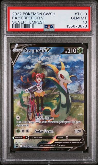 Pokemon Serperior V FA PSA 10 0873