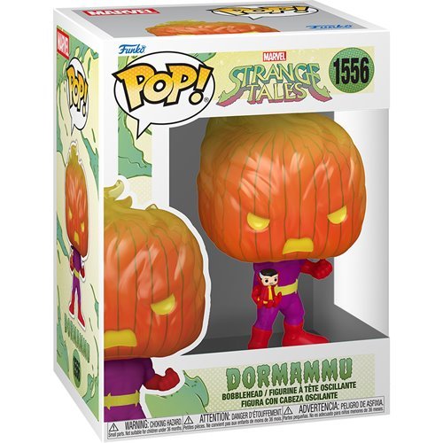 Dormammu #1556 Funko Pop! Marvel Strange Tales - Approx. 4 1/2" Collectible Vinyl Figure Bundled with Display Box Protector Case - Estimated Arrival: Sept. 2025 (PRE-SALE)