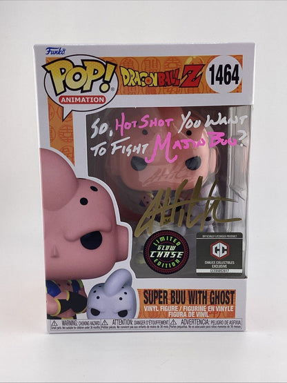 Funko Pop! Vinyl: Dragon Ball - Super Buu with Ghost Chase Sgnd Justin C #1464