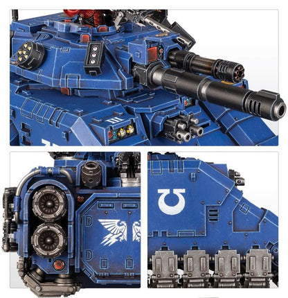 Warhammer 40,000 Space Marines Repulsor Executioner Tank Model Kit – Heavy Laser Destroyer or Macro Plasma Incinerator – Customizable Plastic Vehicle for Warhammer 40K