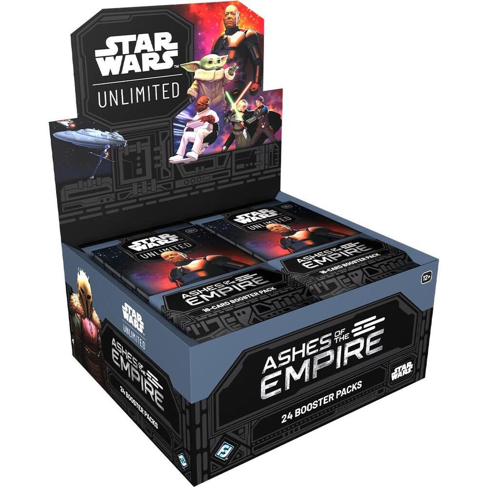 Star Wars Unlimited Ashes of the Empire Booster Box Display (PRE-ORDER - Release Date: July. 31, 2026)