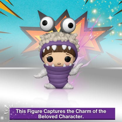 Boo with Hood Up Funko Pop! Disney Pixar Monsters Inc. 20th Anniversary  - Approx.3 3/4" Collectible Vinyl Figure #1153 with Display Box Protector Case