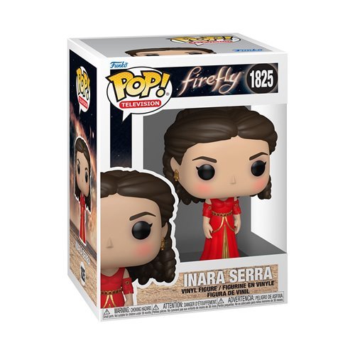 Inara Serra 1825 # Funko Pop! Television Firefly - Approx. 4" Collectible Vinyl Figure Bundled with Display Box Protector Case - Estimated Arrival: Oct. 2025 (PRE-SALE)