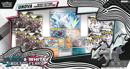 Pokemon TCG Scarlet and Violet Black Bolt White Flare Unova Heavy Hitters Collection