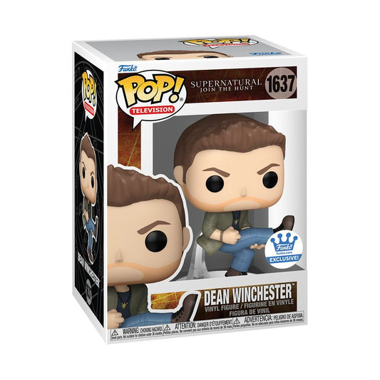 Dean Winchester Funko Pop! Television Supernatural Join The Hunt - Approx. 4.05" Collectible Exclusive Vinyl Figure #1637 with Display Box Protector Case