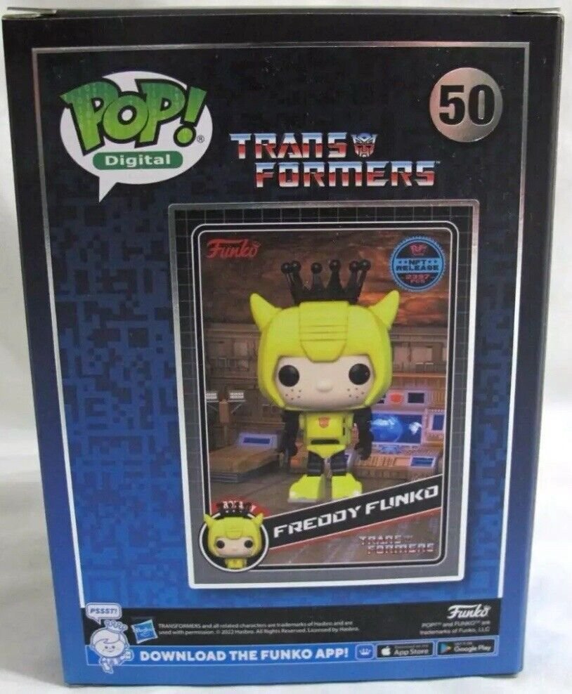 Funko POP!  #50 Transformers Freddy Funko as Bumblebee Royalty 2397 Pieces