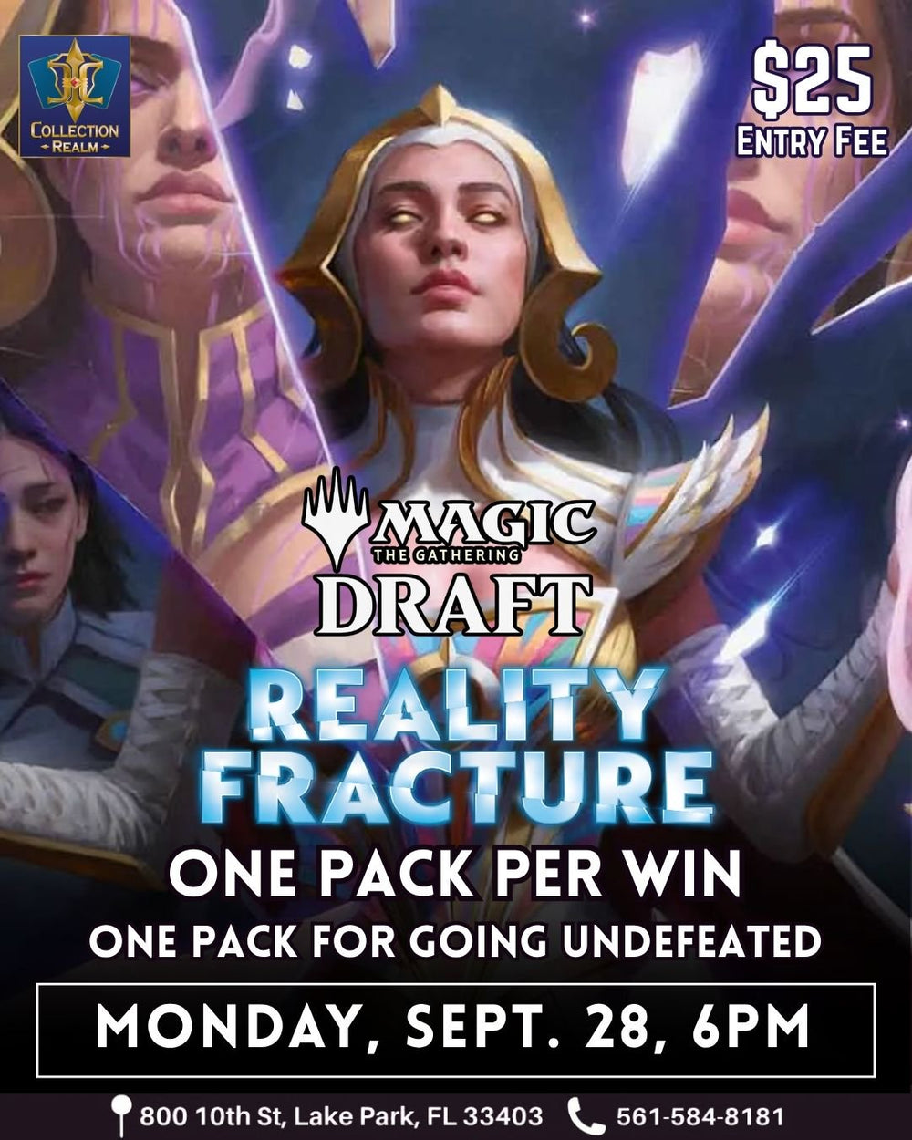 MTG Draft Reality Fracture – September 28, 2026 (Monday 6:00 PM)