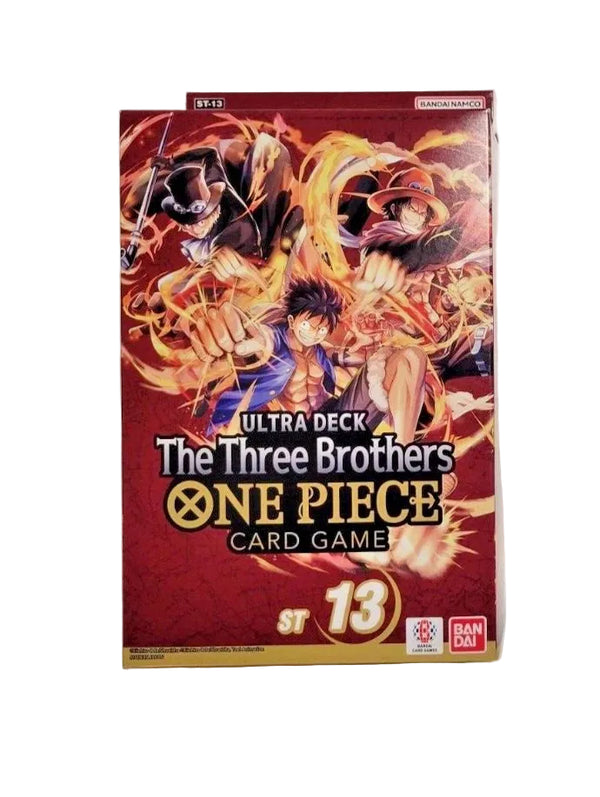 One Piece TCG ST-13 Ultra Deck The Three Brothers Starter Deck Bandai Cards