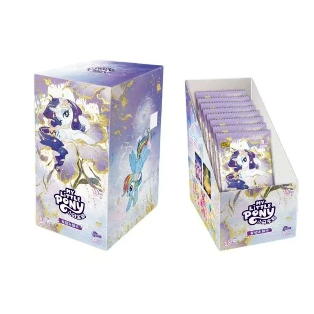 Kayou My Little Pony Friendship Eternal Moon Edition 004A-NA Trading Card Booster Box, 12 Packs, 8 Cards per Pack, Collectible Card Display