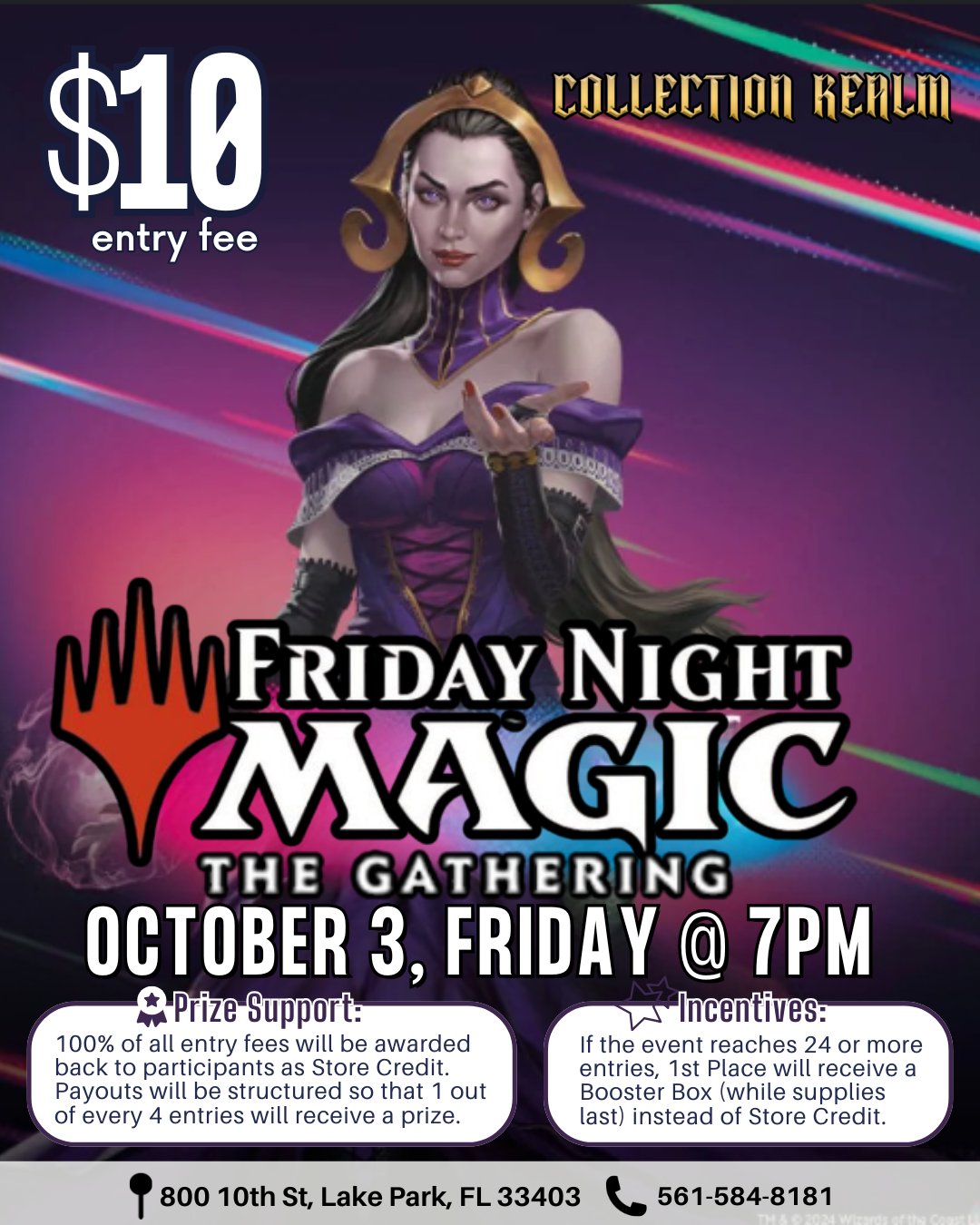 Magic: The Gathering Friday Night Tournament – Friday, October 3, 2025 at 7:00 PM