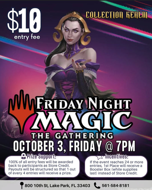 Magic: The Gathering Friday Night Tournament – Friday, October 3, 2025 at 7:00 PM