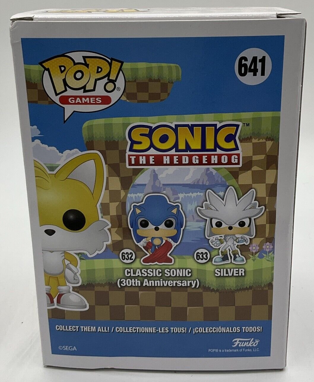 Funko Pop! Vinyl: Sonic the Hedgehog - Tails (Flocked) - Target (Exclusive) #641