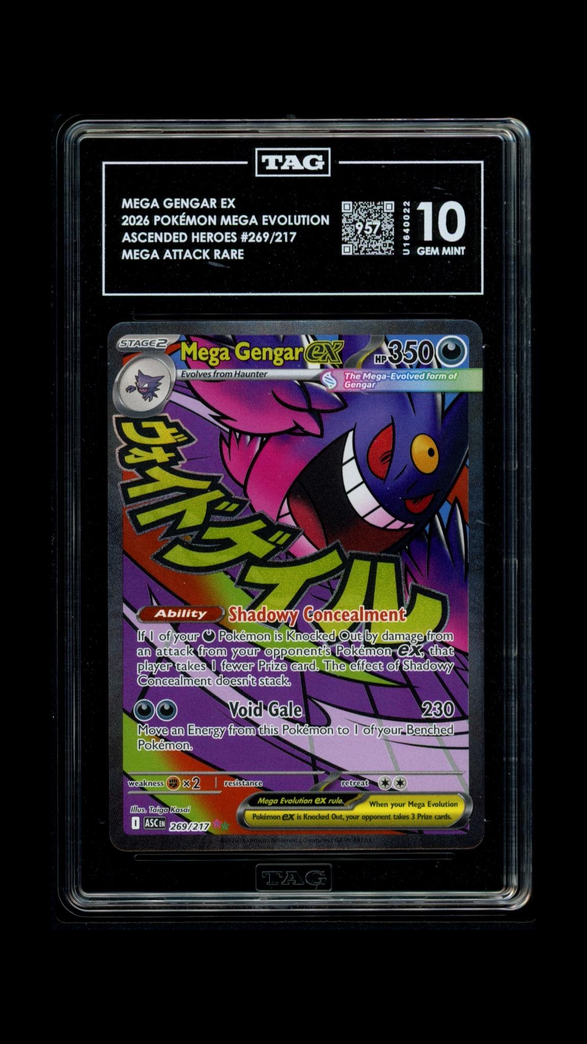 Pokemon Mega Gengar Ex TAG 10 0022