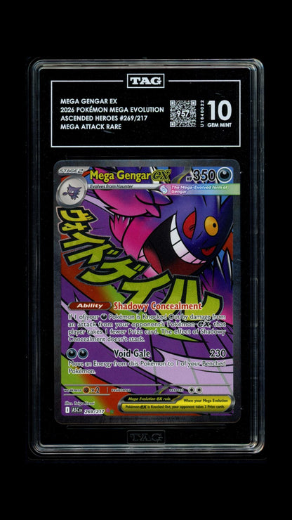 Pokemon Mega Gengar Ex TAG 10 0022