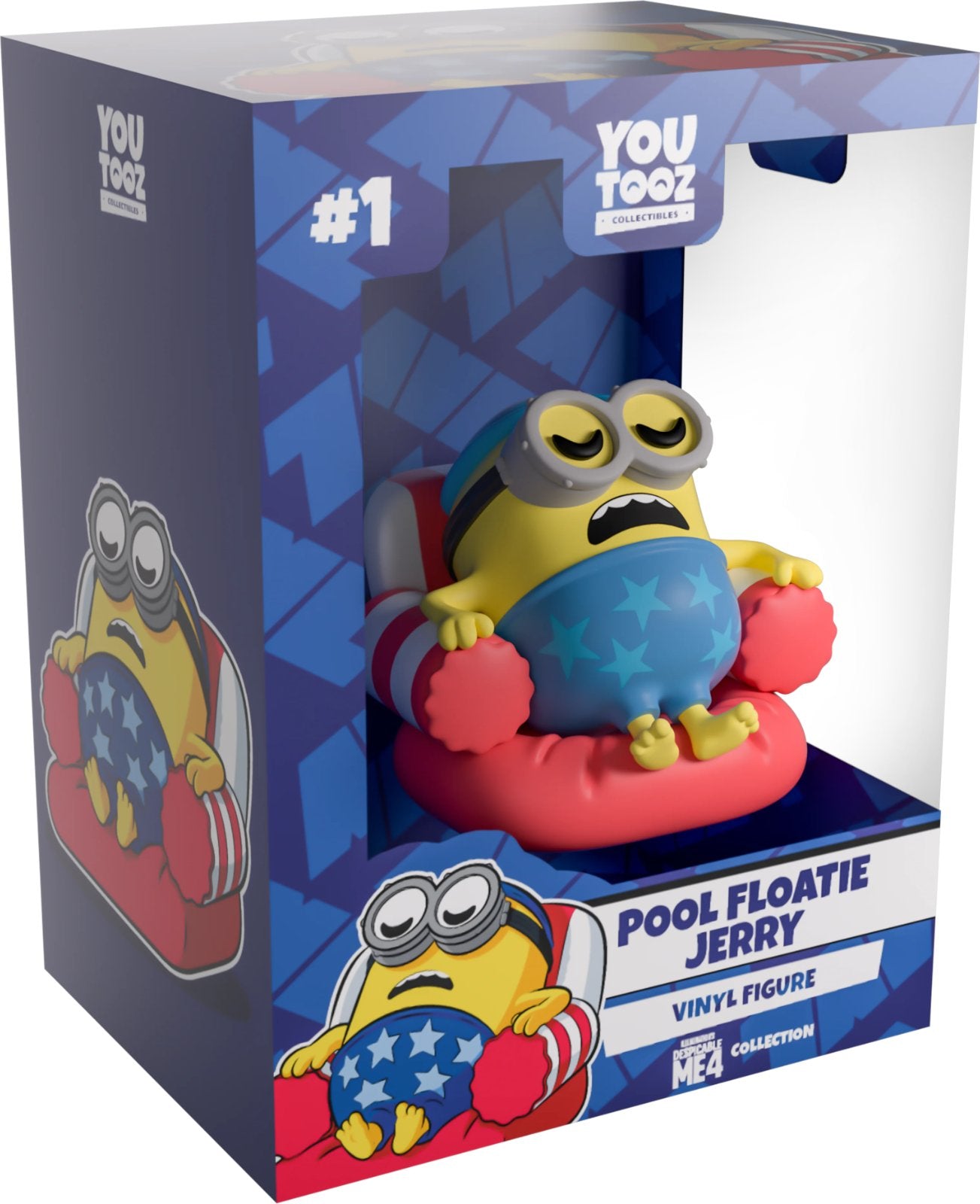 Pool Floatie Jerry Youtooz Despicable Me Collection - Approx. 3" Collectible Vinyl Figure #1 with Window Display Box (PRE-ORDER)