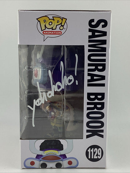 Funko Pop! Vinyl: One Piece - Samurai Brook - Sgnd Ian Sinclair #1129