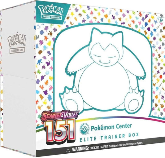 Pokémon TCG Scarlet & Violet 151 Pokémon Center Elite Trainer Box (ETB)