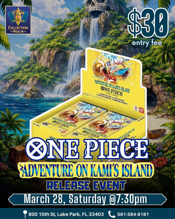 One Piece TCG Adventure on Kami's Island Release Event