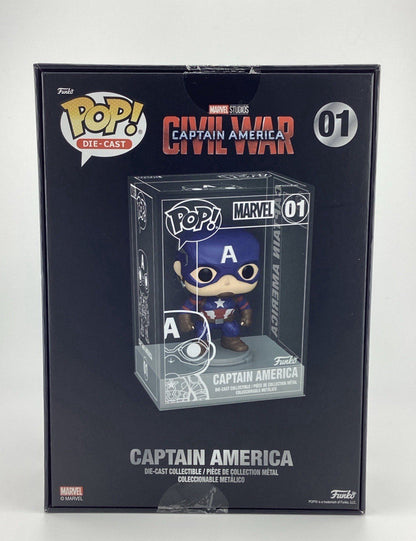 Funko Pop! Vinyl: Marvel - Captain America - Funko Web (FW) (Exclusive) #1