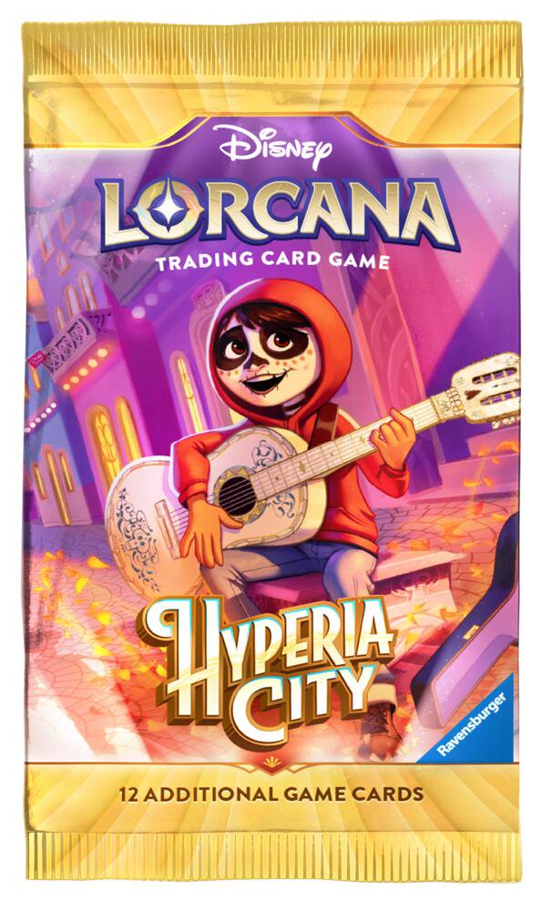 Disney Lorcana: Hyperia City Booster Pk