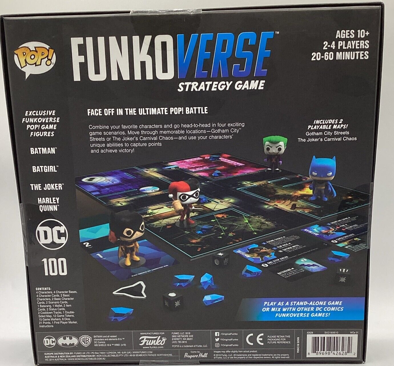 Funko Games Pop FunkoVerse Strategy Game DC 100