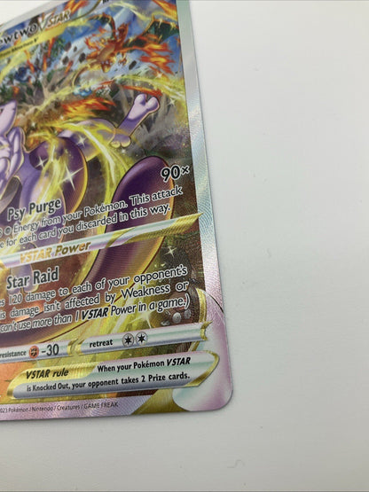 MEWTWO VSTAR 2023 POKEMON CROWN ZENITH GALARIAN GALLERY B GG44/70 NM!