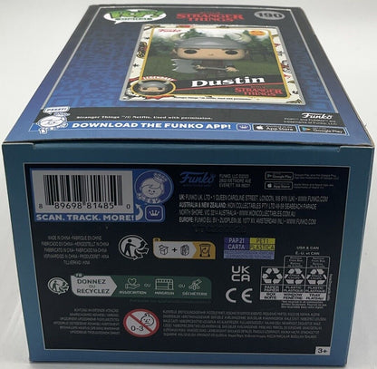 Funko Pop! Dustin #190 LE 3000 Stranger Things Pop Digital w/PopShield Armor