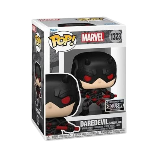 Daredevil (Shadowland) Funko Pop! Marvel - Entertainment Earth Exclusive Bobblehead Figure #1323 with Display Box Protector Case