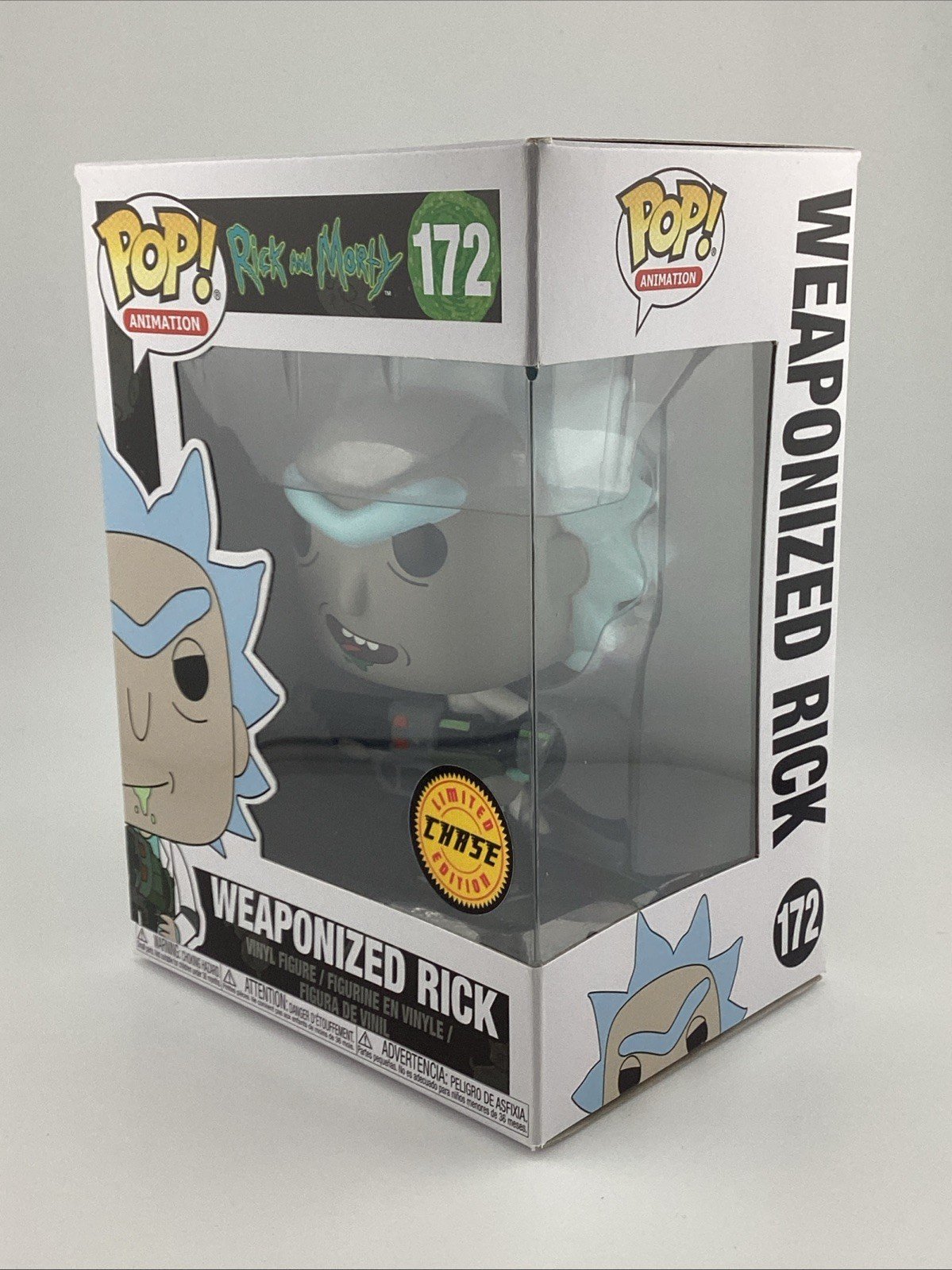 Funko Pop! Vinyl: Rick and Morty - Rick Sanchez (Weaponized) (Chase) #172