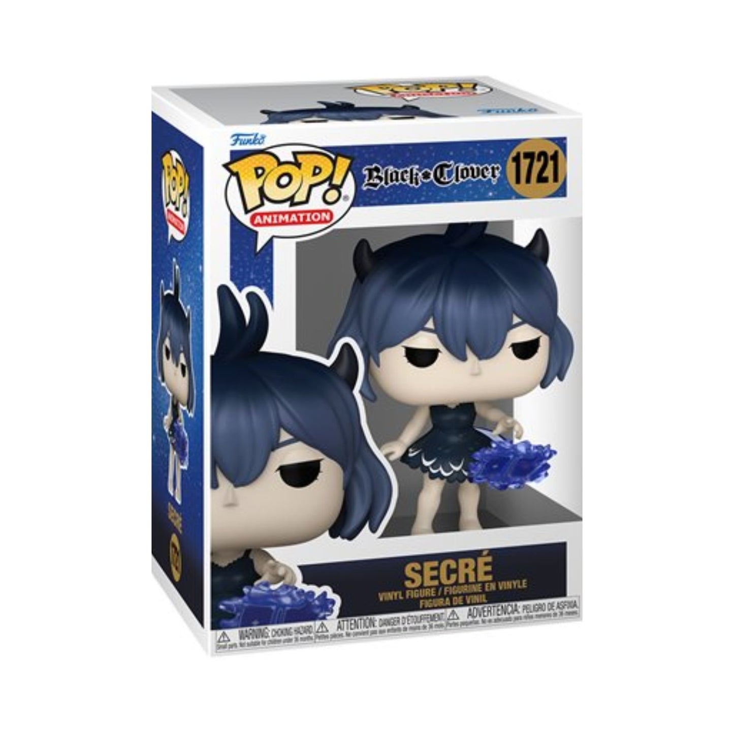 Secre Funko Pop! Animation: Black Clover - Collectible Vinyl Figure #1721 with Window Display Box