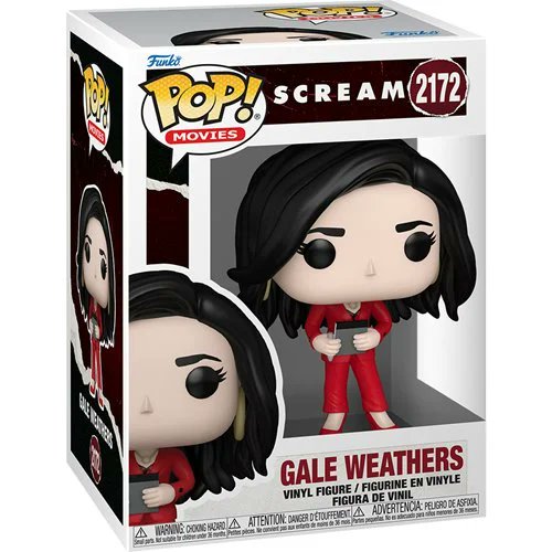 Scream Gale Weathers Funko Pop! Vinyl Figure #2172 Horror Movie Collectible Reporter Figurine with Microphone (PRE-ORDER)
