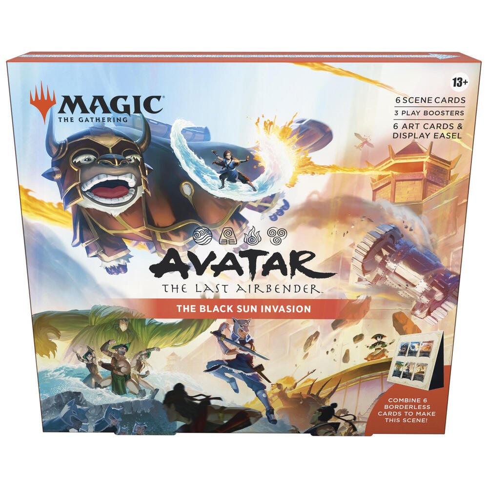 MTG TCG Avatar The Last Airbender Scene Box The Black Sun Invasion Trading Cards