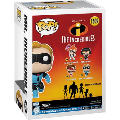 Mr. Incredible Funko Pop! The Incredibles 20th Anniversary - Approx. 4 1/2" Collectible Vinyl Figure #1509 with Display Box Protector Case