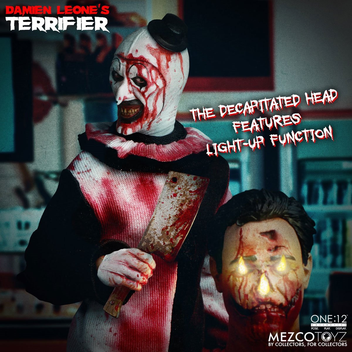 Mezco Damien Leone's Terrifier: Art the Clown Deluxe One:12 Collective Action Figure