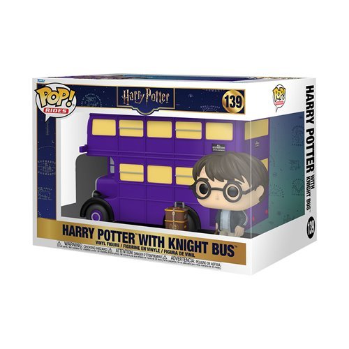 Harry Potter with Knight Bus #139 Super Deluxe Funko Pop! Rides Harry Potter - Collectible Vinyl Figure