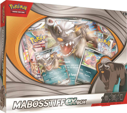 Pokemon TCG Mabosstiff ex Box with Promo Card and Booster Packs for Pokemon TCG