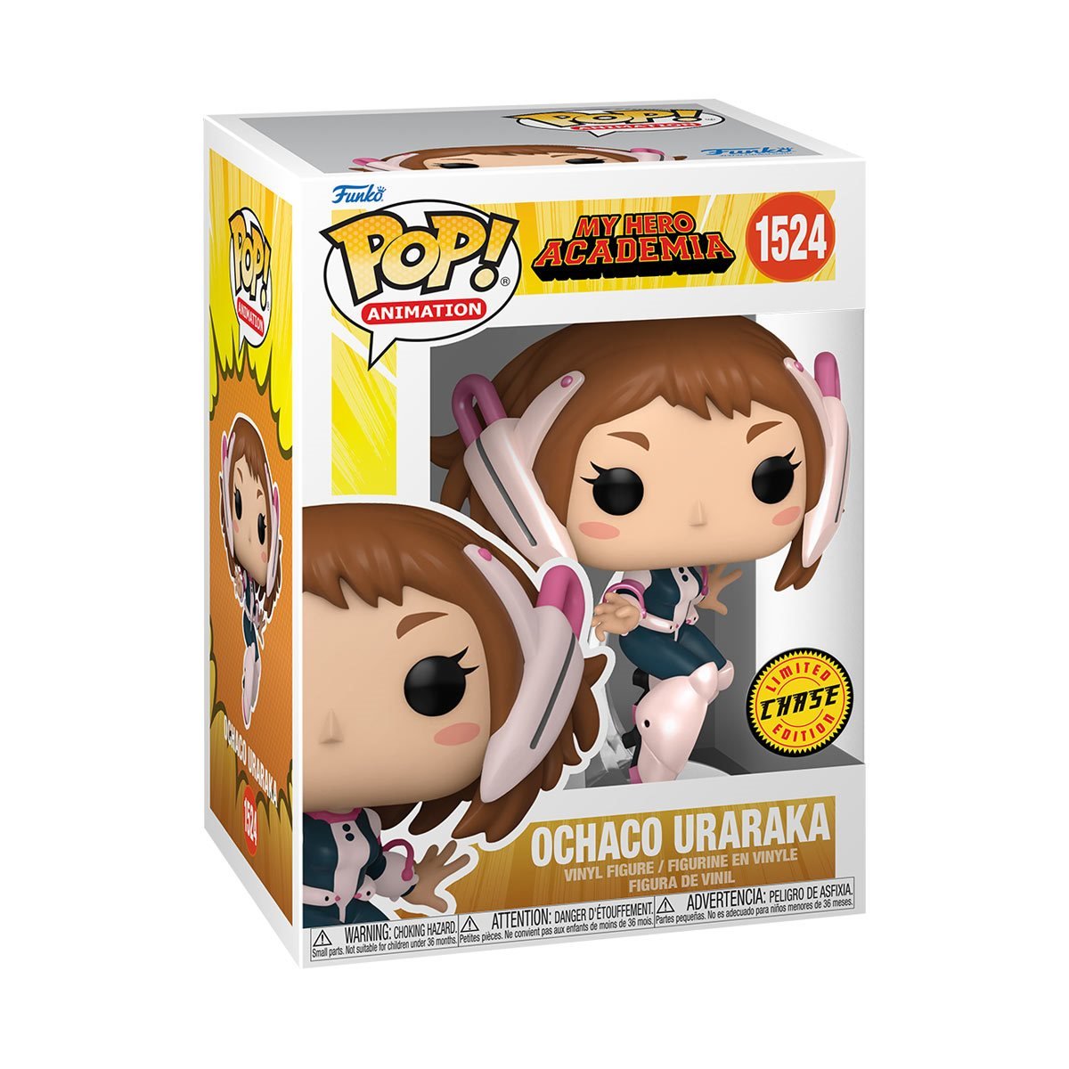 Ochaco Uraraka #1524 Funko Pop! Animation: My Hero Academia - 1 in 6: CHANCE OF CHASE - Collectible Vinyl Figure with Window Display Box