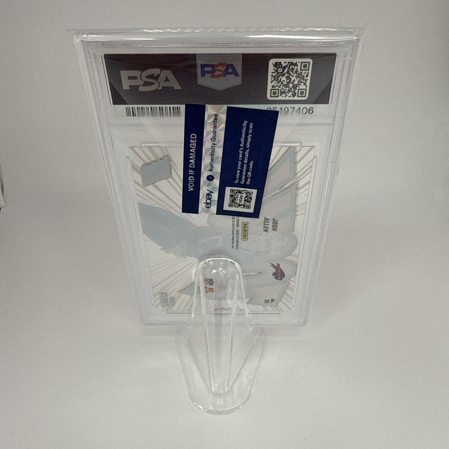 2023 Panini Zenith Football Zoom! Josh Allen #31 PSA 10 - GEM MT