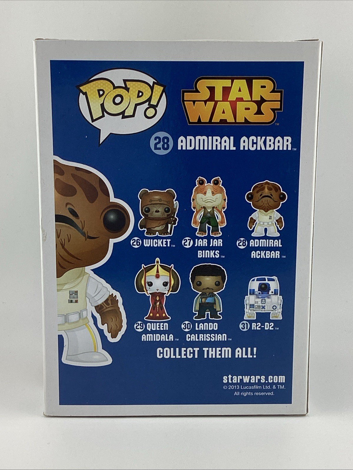 Funko Pop! Vinyl: Star Wars - Admiral Ackbar #28