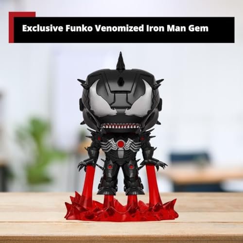 Venomized Iron Man Funko Pop! Marvel Venom - Collectible Vinyl Figure #365 with Display Box Protector Case